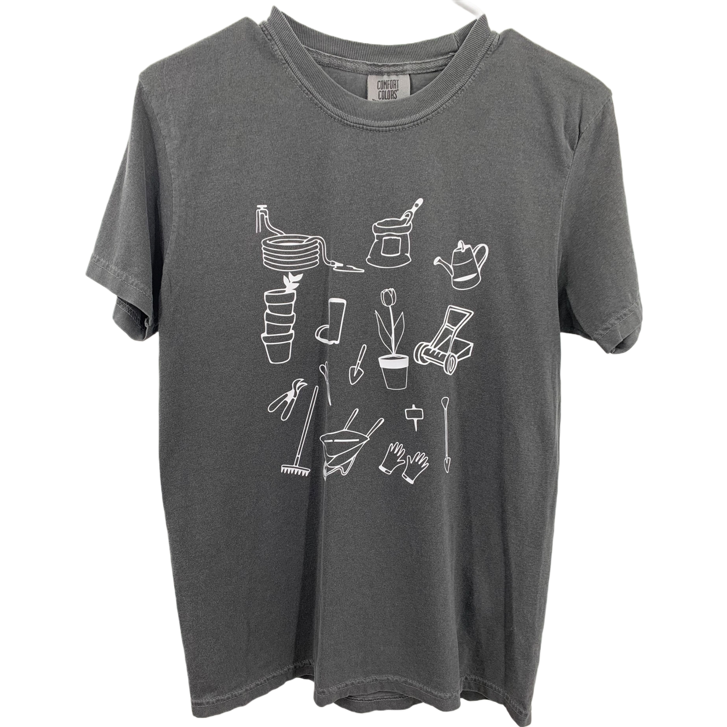 Yardwork tools t-shirt