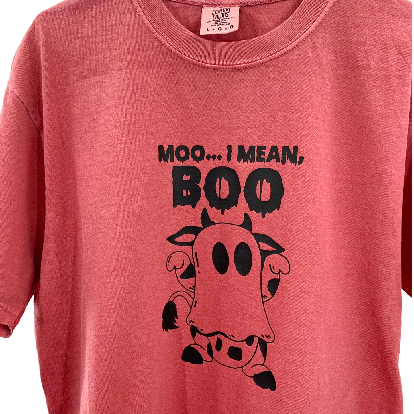 Boo Moo Halloween t-shirt