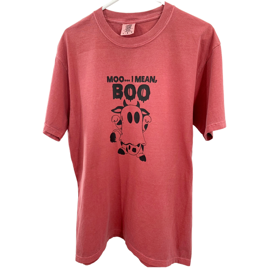 Boo Moo Halloween t-shirt