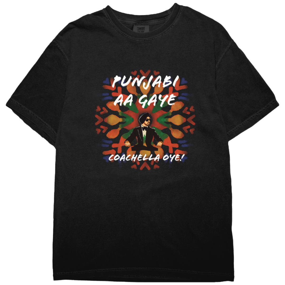 Punjabi aa gaye coachella oye t-shirt